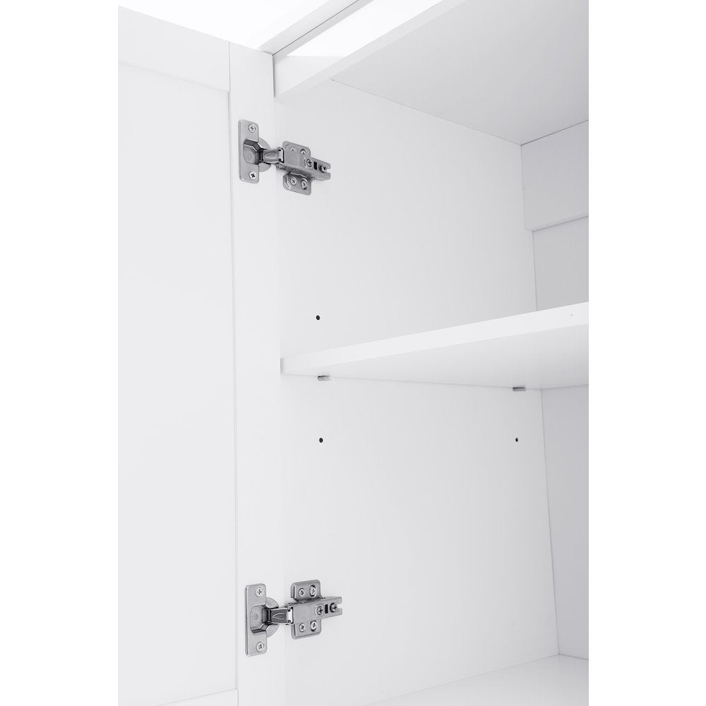24 Inch Bath Storage Cabinet  in White