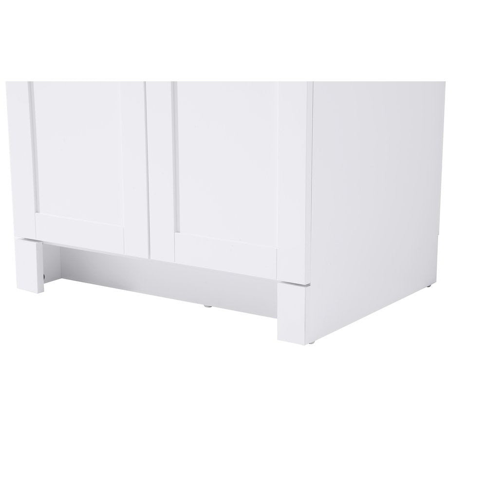 24 Inch Bath Storage Cabinet  in White