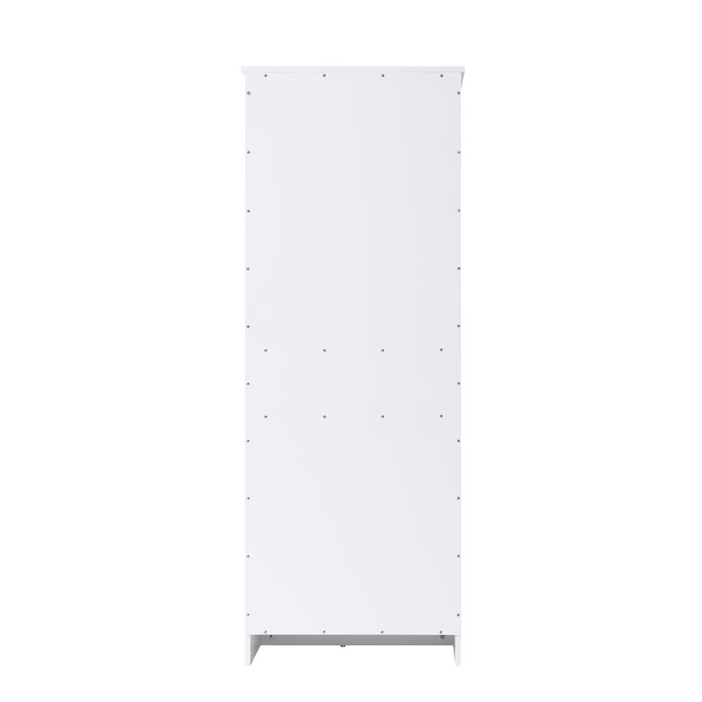 24 Inch Bath Storage Cabinet  in White