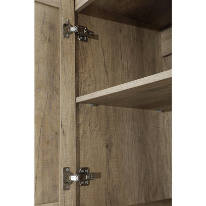 28 Inch Bath Storage Cabinet  in Natural Oak