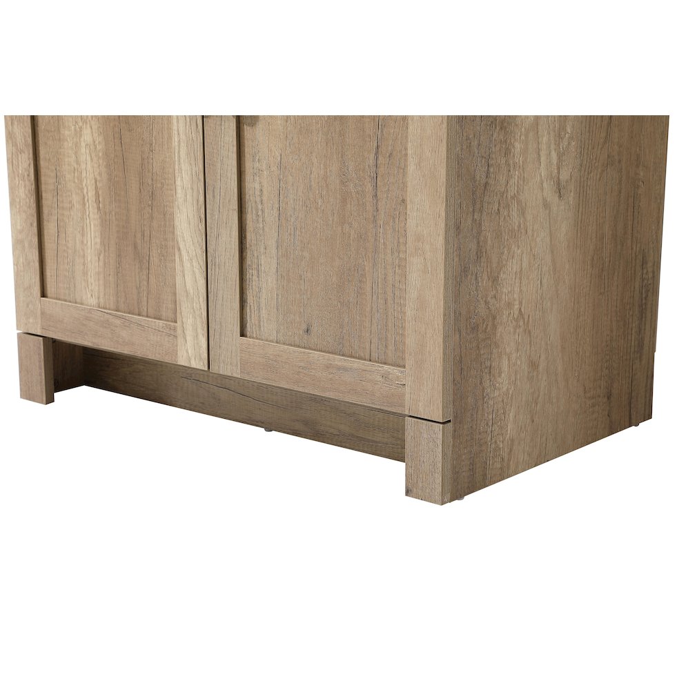 28 Inch Bath Storage Cabinet  in Natural Oak