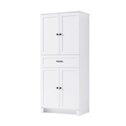 28 Inch Bath Storage Cabinet  in White