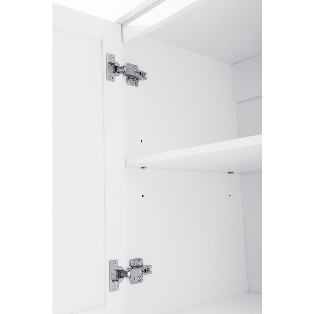 28 Inch Bath Storage Cabinet  in White