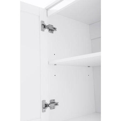 28 Inch Bath Storage Cabinet  in White