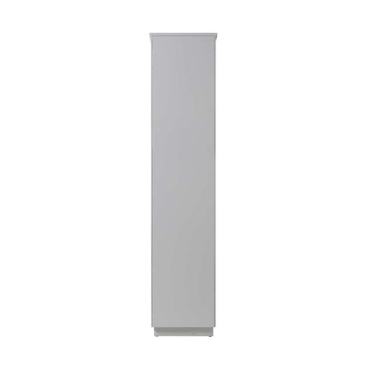 16 inch Bath Storage Cabinet in Grey