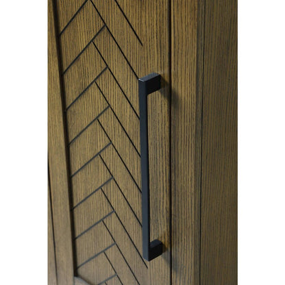 16 inch Bath Storage Cabinet in Hazel Oak
