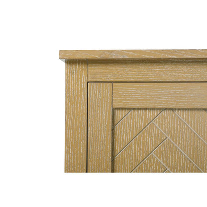 16 inch Bath Storage Cabinet in Linen oak