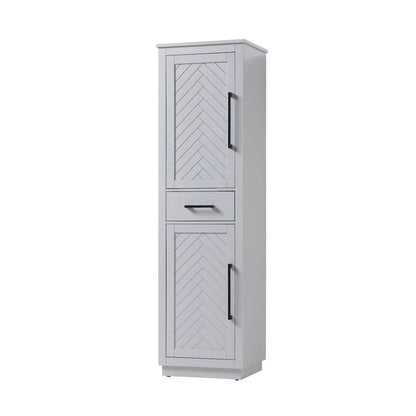 20 inch Bath Storage Cabinet in Grey