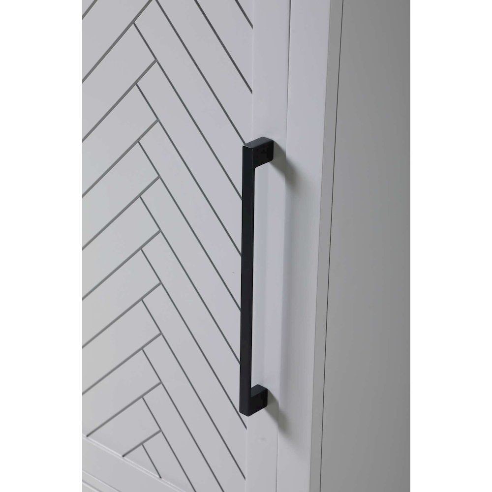 20 inch Bath Storage Cabinet in Grey