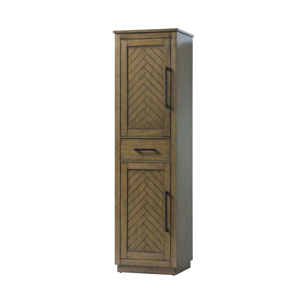 20 inch Bath Storage Cabinet in Hazel Oak