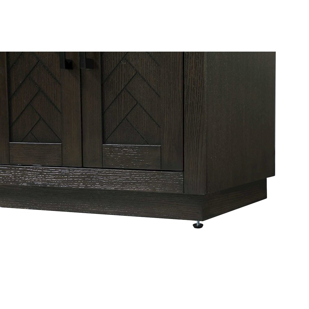 24 inch Bath Storage Cabinet in Chocolate Oak