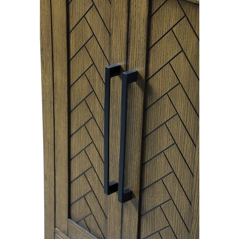 24 inch Bath Storage Cabinet in Hazel Oak