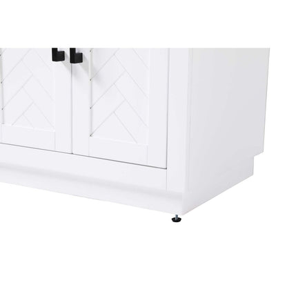 24 inch Bath Storage Cabinet in White