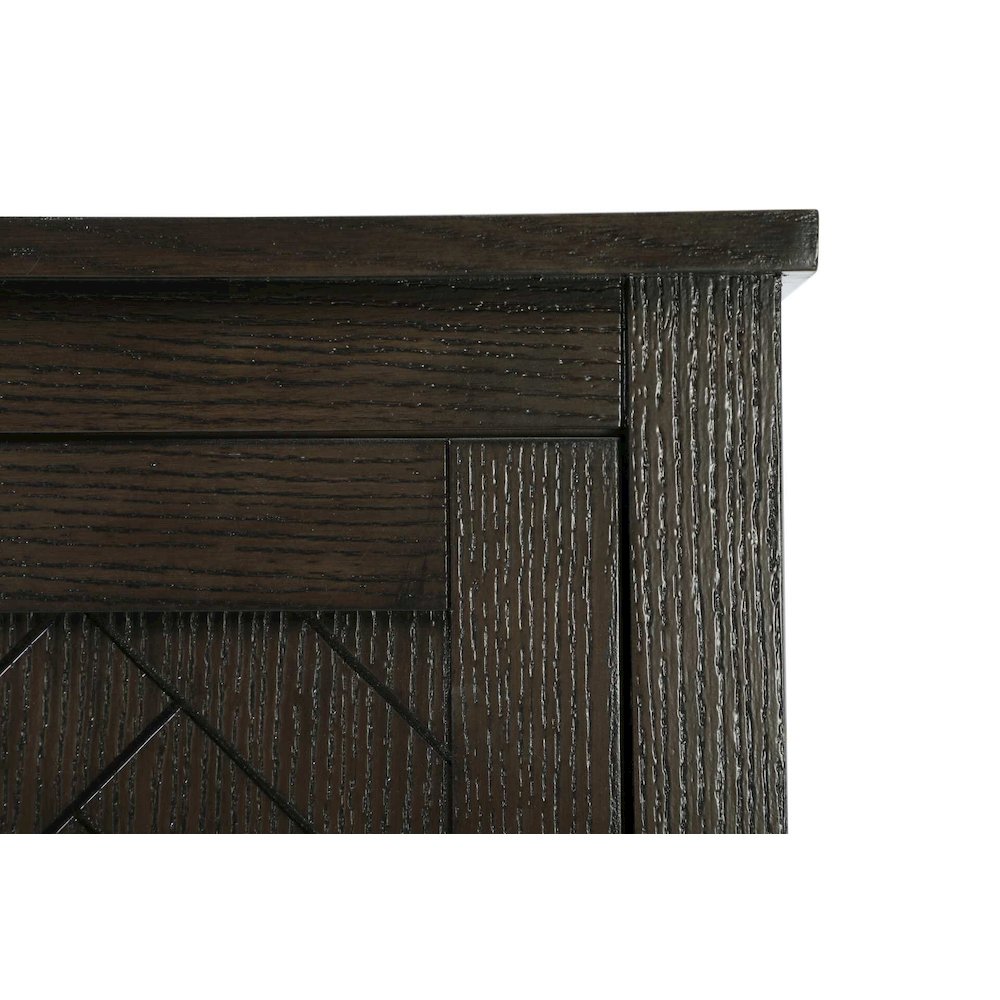 28 inch Bath Storage Cabinet in Chocolate Oak