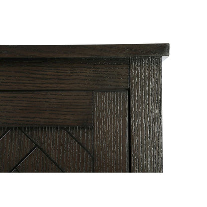 28 inch Bath Storage Cabinet in Chocolate Oak
