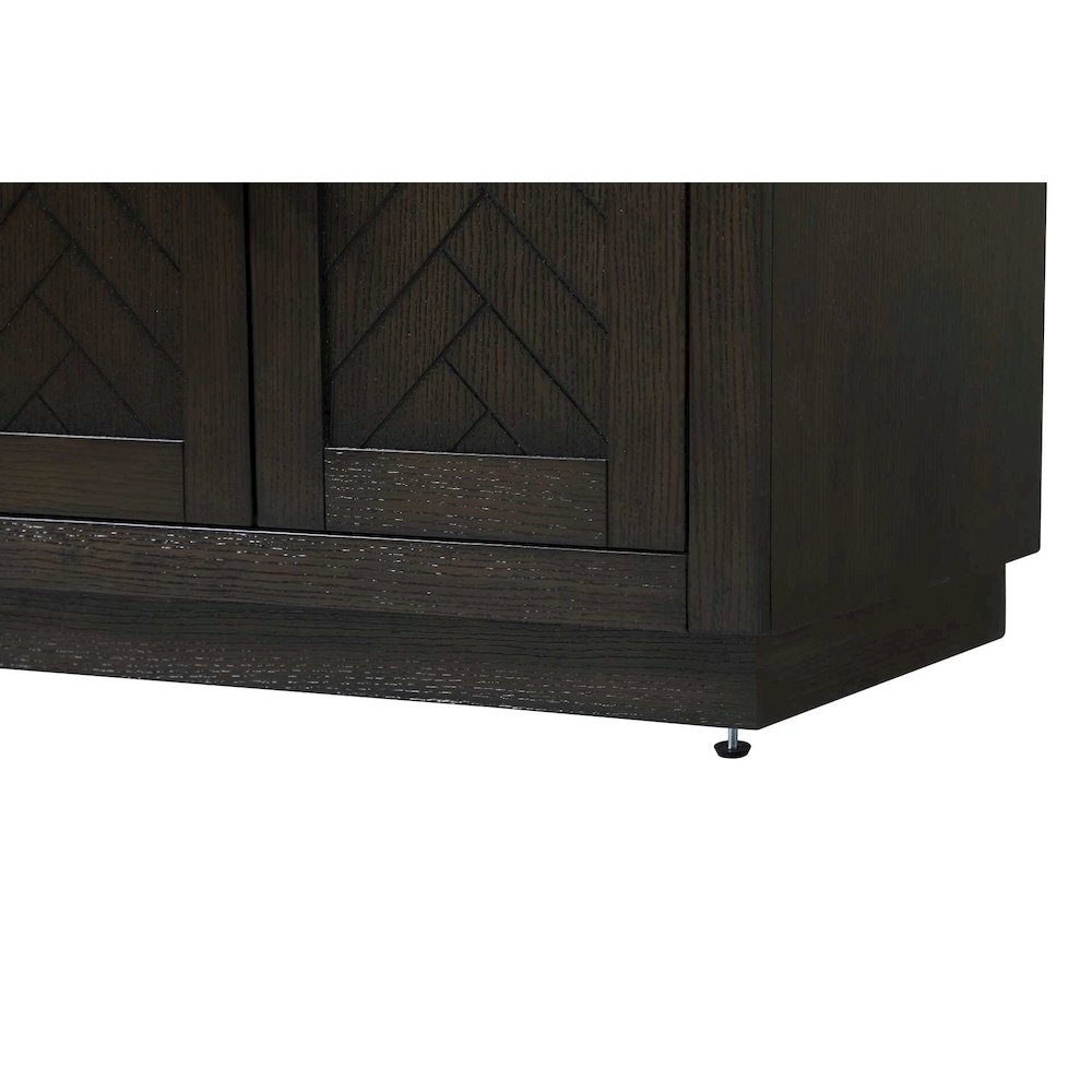 28 inch Bath Storage Cabinet in Chocolate Oak