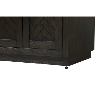 28 inch Bath Storage Cabinet in Chocolate Oak