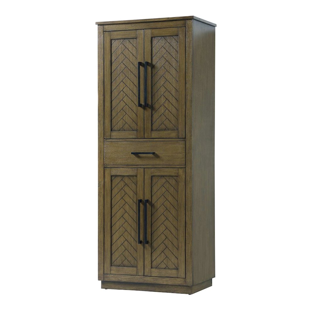 28 inch Bath Storage Cabinet in Hazel Oak