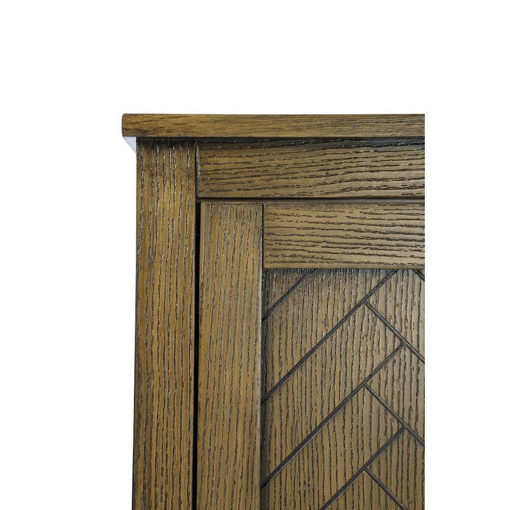 28 inch Bath Storage Cabinet in Hazel Oak