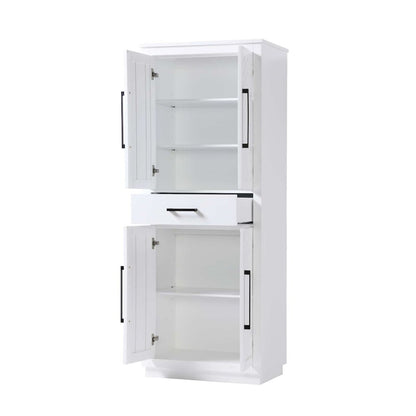 28 inch Bath Storage Cabinet in White