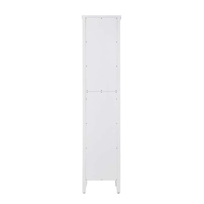16 Inch Bath Storage Cabinet in White
