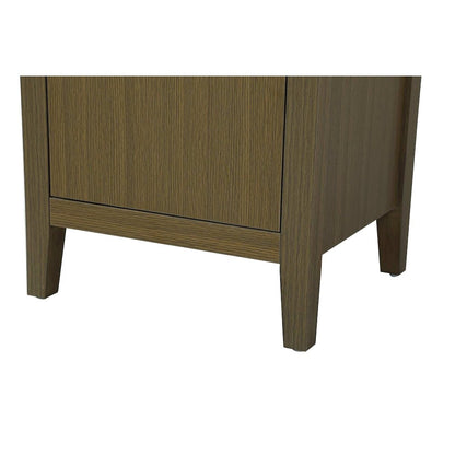 20 Inch Bath Storage Cabinet in Chestnut Brown