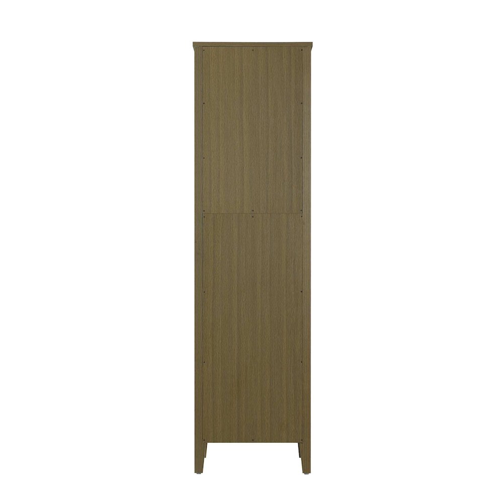 20 Inch Bath Storage Cabinet in Chestnut Brown