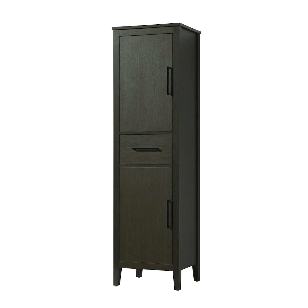 20 Inch Bath Storage Cabinet in Mocha Brown