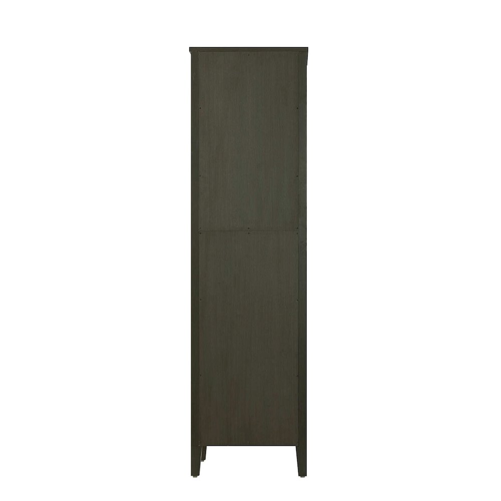 20 Inch Bath Storage Cabinet in Mocha Brown
