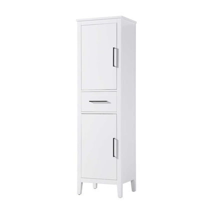 20 Inch Bath Storage Cabinet in White