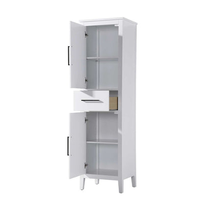 20 Inch Bath Storage Cabinet in White