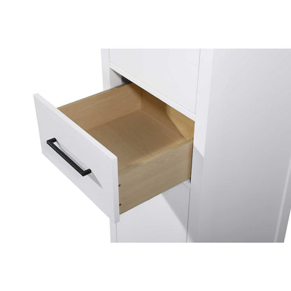 20 Inch Bath Storage Cabinet in White