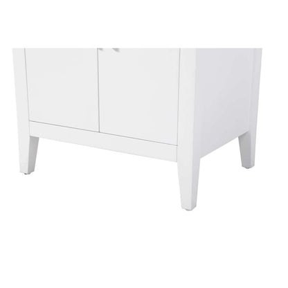 24 Inch Bath Storage Cabinet in White