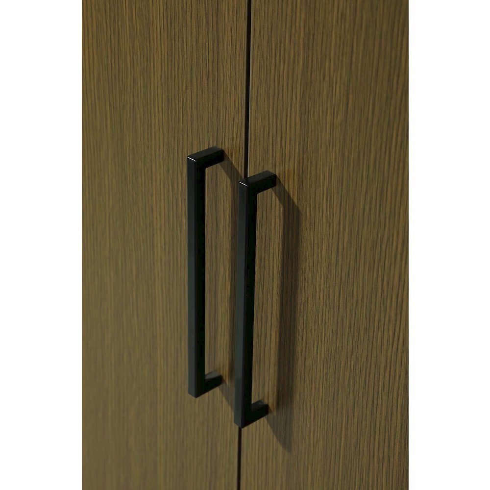28 Inch Bath Storage Cabinet in Chestnut Brown