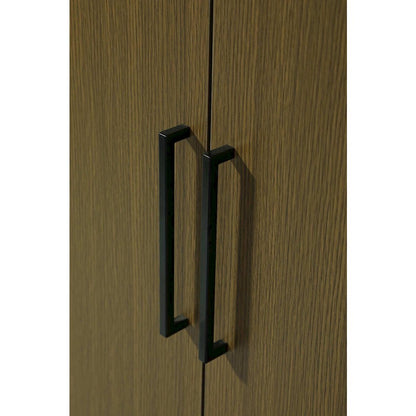 28 Inch Bath Storage Cabinet in Chestnut Brown