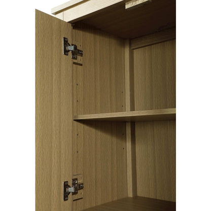 28 Inch Bath Storage Cabinet in Honey Brown