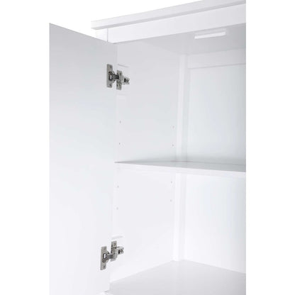 28 Inch Bath Storage Cabinet in White