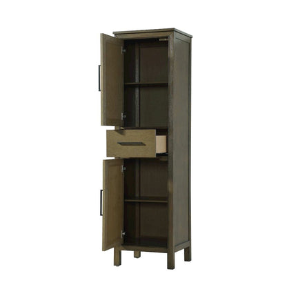 20 Inch Bath Storage Cabinet in Hazel Oak