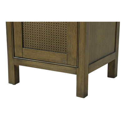 20 Inch Bath Storage Cabinet in Hazel Oak