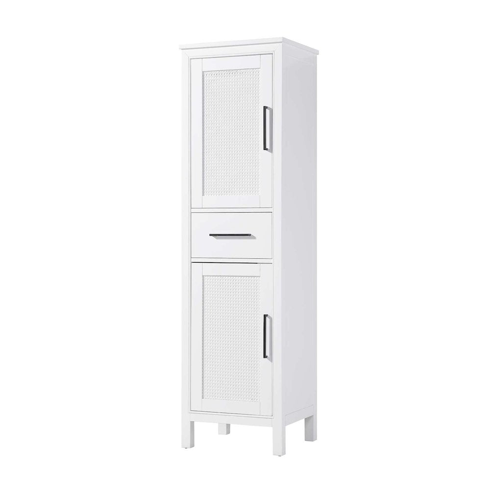 20 Inch Bath Storage Cabinet in White