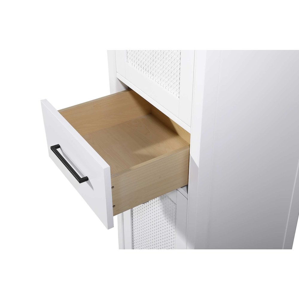 20 Inch Bath Storage Cabinet in White