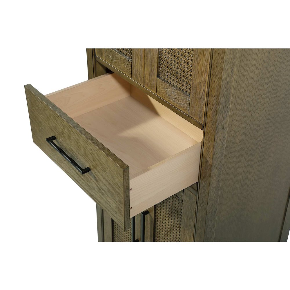 24 Inch Bath Storage Cabinet in Hazel Oak