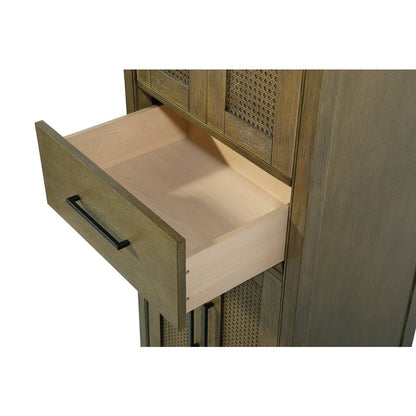 24 Inch Bath Storage Cabinet in Hazel Oak