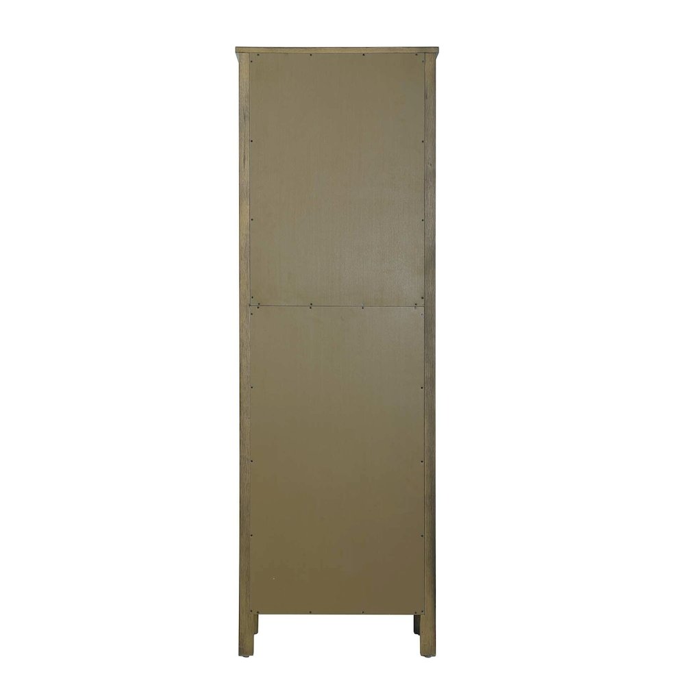 24 Inch Bath Storage Cabinet in Hazel Oak