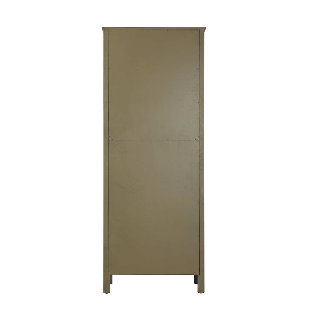 28 Inch Bath Storage Cabinet in Hazel Oak