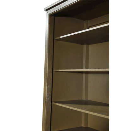 20 Inch Open Shelving Bath Storage Cabinet in Hazel Oak