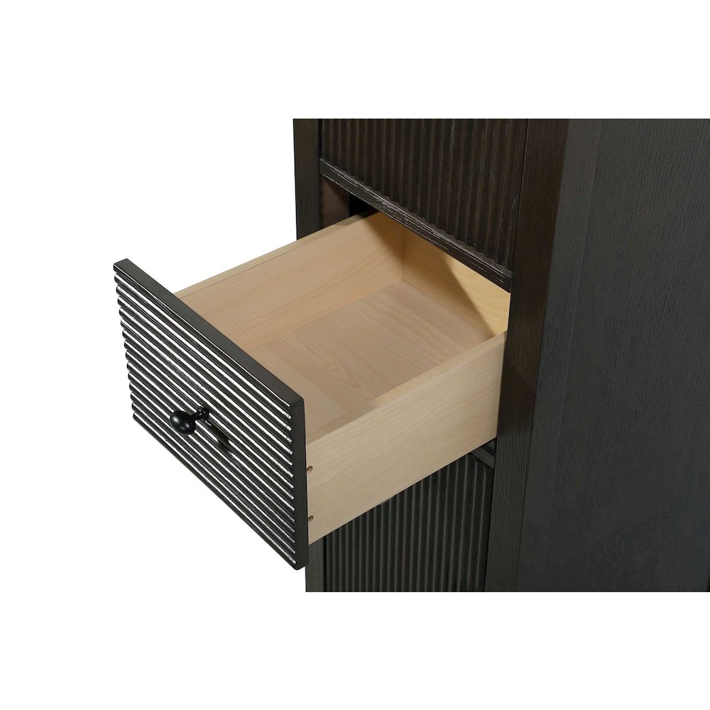 16 Inch Bath Storage Cabinet in Chocolate Oak