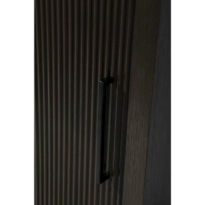 16 Inch Bath Storage Cabinet in Chocolate Oak