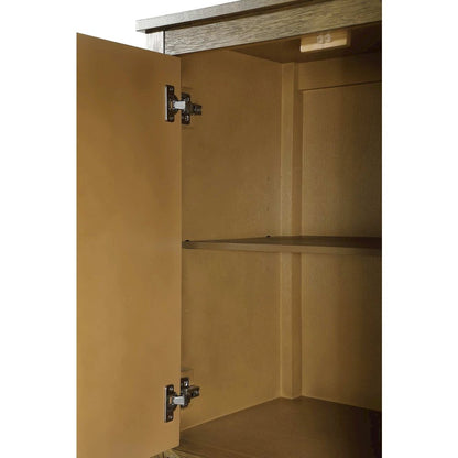 16 Inch Bath Storage Cabinet in Hazel Oak