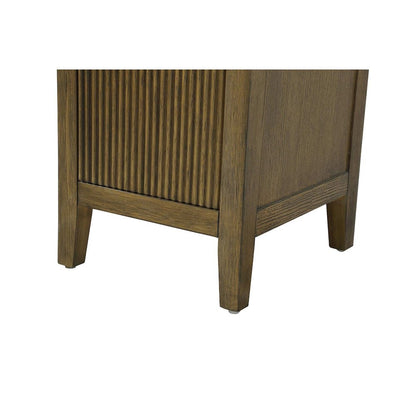 16 Inch Bath Storage Cabinet in Hazel Oak